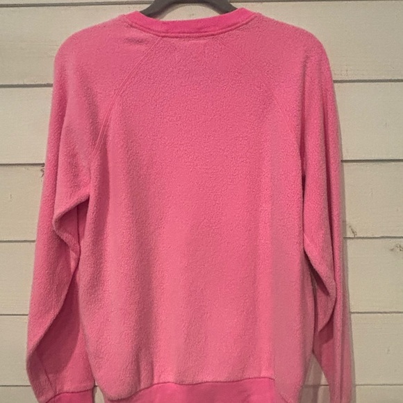 FEAT Clothing Blanket Blend Fleece Crew Pullover
Sweatshirt PINK S - Picture 3 of 11